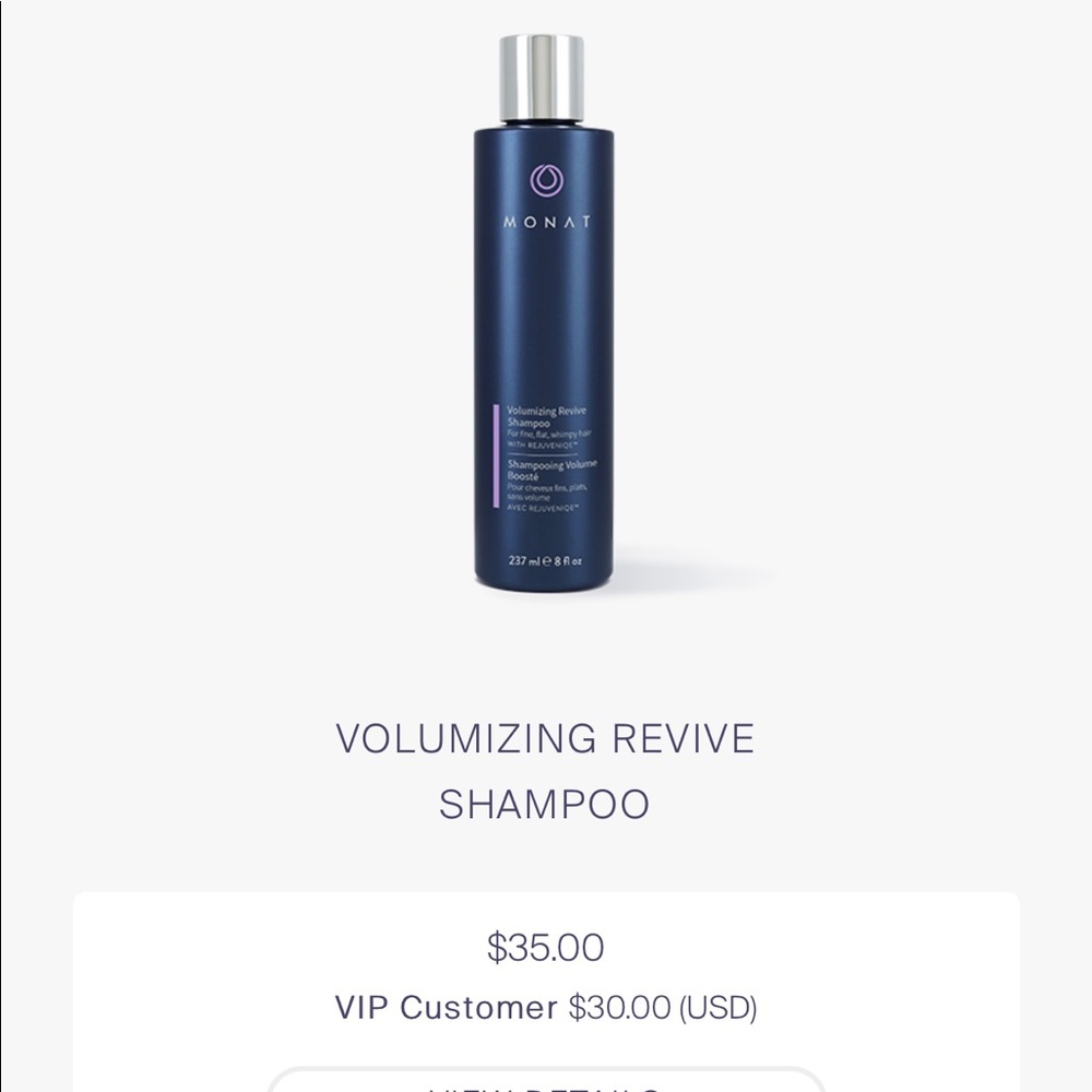 Monat revive shampoo